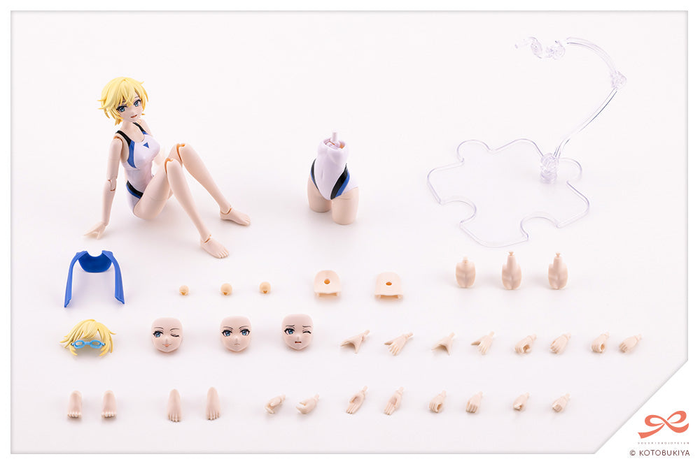 [PRE-ORDER] Kotobukiya RUI SAOTOME TOUOU HIGH SCHOOL COMPETITIVE SWIMSUIT DREAMING STYLE WHITE DOLPHIN