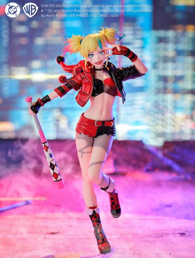 [PRE-ORDER] Kaiyodo REVOLTECH KD110 Harley Quinn Suicide Squad ISEKAI Ver. 1/7 Scale Figure