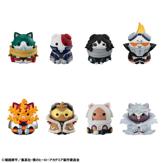 [PRE-ORDER] Megahouse BOX OF 8 - MEGA CAT PROJECT My Hero Academia Heroaca Cats NO.01 (Repeat)