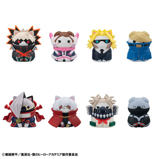 [PRE-ORDER] Megahouse BOX OF 8 - MEGA CAT PROJECT My Hero AcademiaHeroaca Cats NO.02 (Repeat)