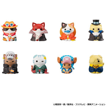 [PRE-ORDER] Megahouse BOX OF 8 - MEGA CAT PROJECT ONE PIECE NyanPieceNyan! I’m gonna be king of Paw-rates !! (Repeat)