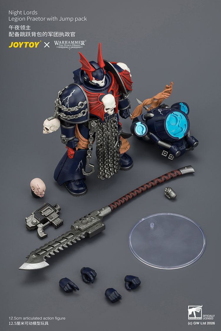 [PRE-ORDER] JoyToy Night Lords Legion Praetor with Jump pack