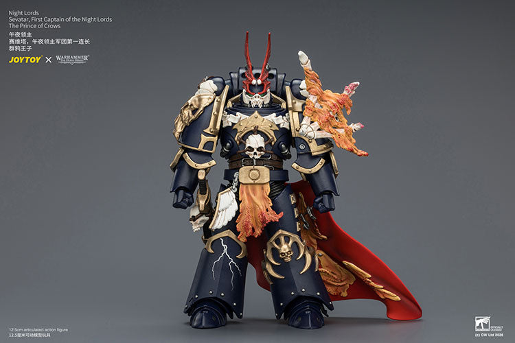 [PRE-ORDER] JoyToy Night Lords Sevatar, First Captain of the Night Lords The Prince of Crows