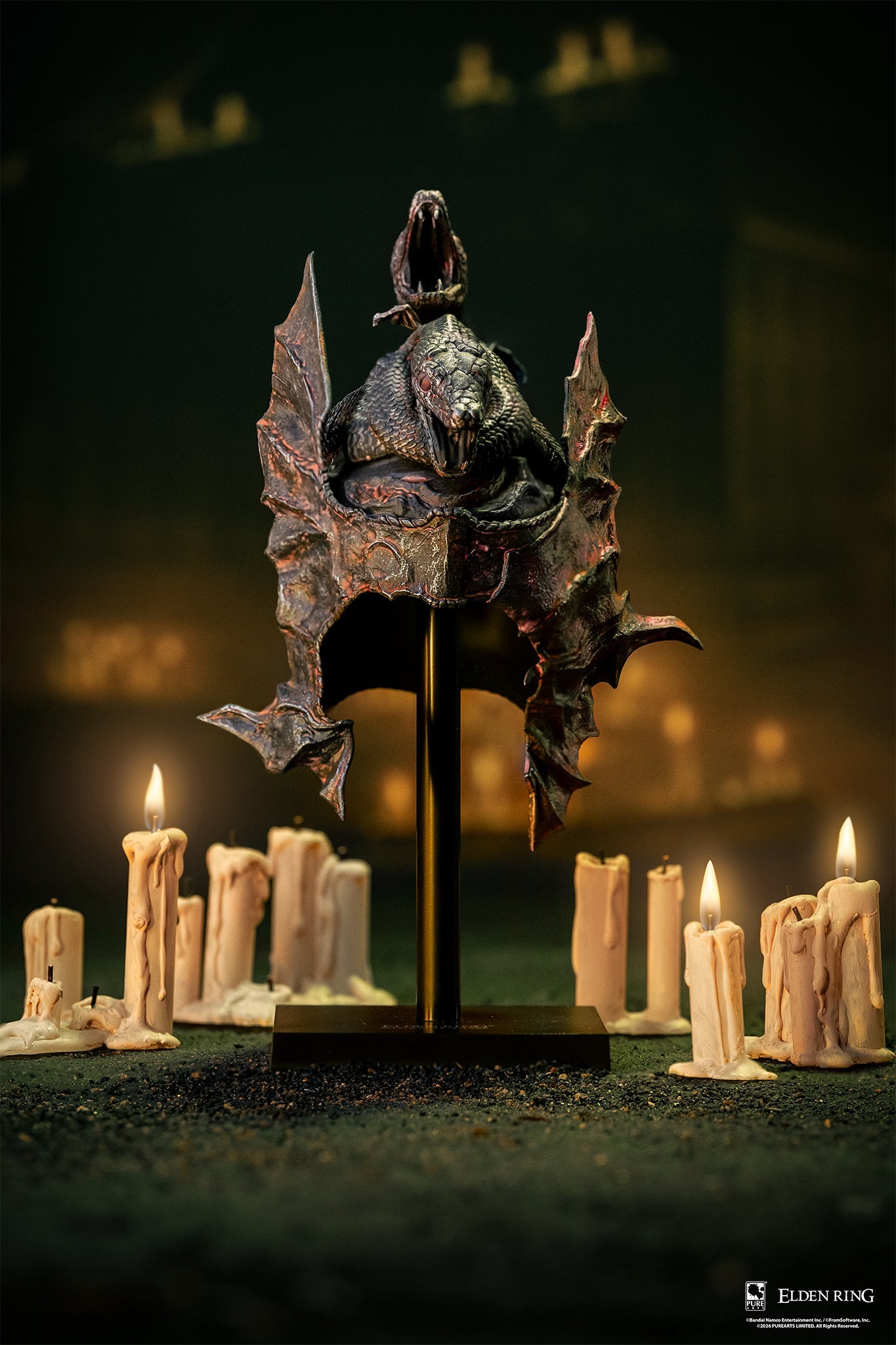 [PRE-ORDER] PureArts Elden Ring Shadow of Erdtree - Helmet of Messmer 1/3 Scale