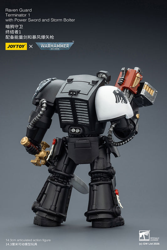 [PRE-ORDER] JoyToy Raven Guard Terminator 1 with Power Sword and Storm Bolter