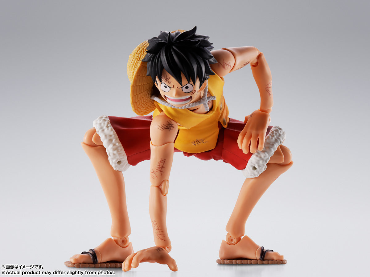 [PRE-ORDER] Bandai Tamashii S.H.Figuarts MONKEY D LUFFY -Summit War of Marineford-