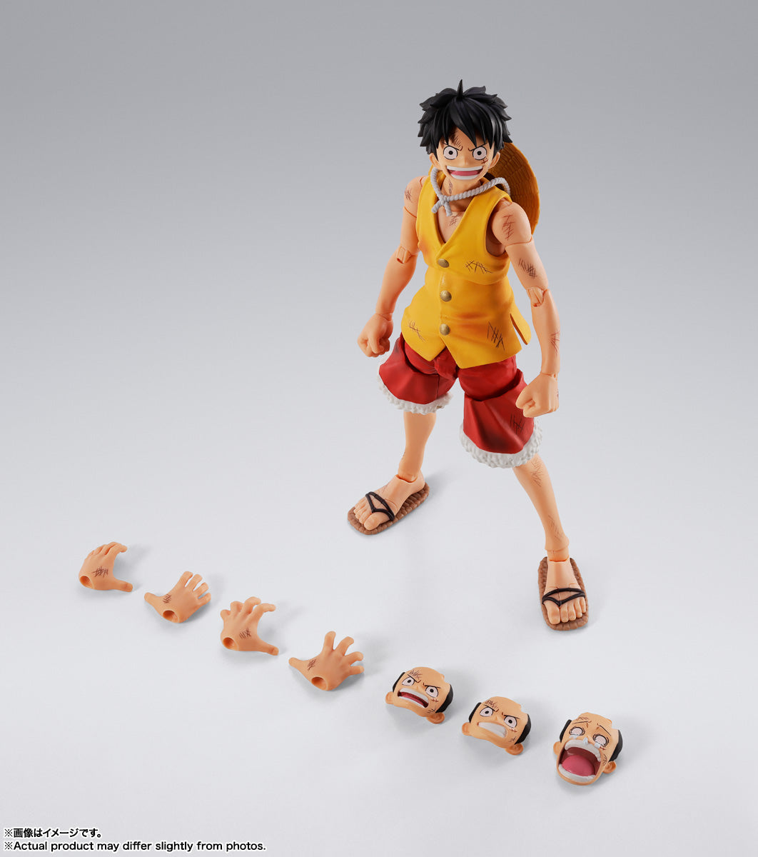 [PRE-ORDER] Bandai Tamashii S.H.Figuarts MONKEY D LUFFY -Summit War of Marineford-