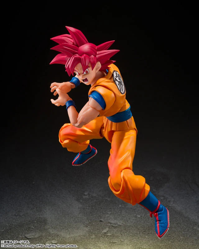 [PRE-ORDER] Bandai Tamashii S.H.Figuarts SUPER SAIYAN GOD SON GOKU (GOD AURA)