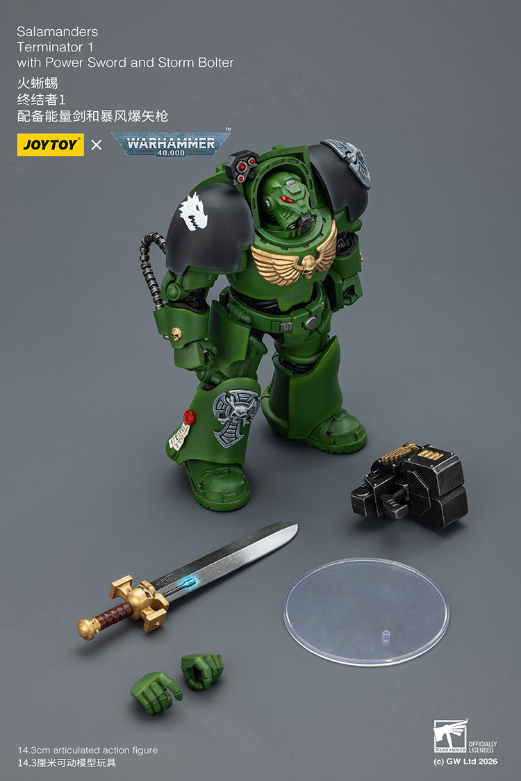 [PRE-ORDER] JoyToy Salamanders Terminator 1 with Power Sword and Storm Bolter