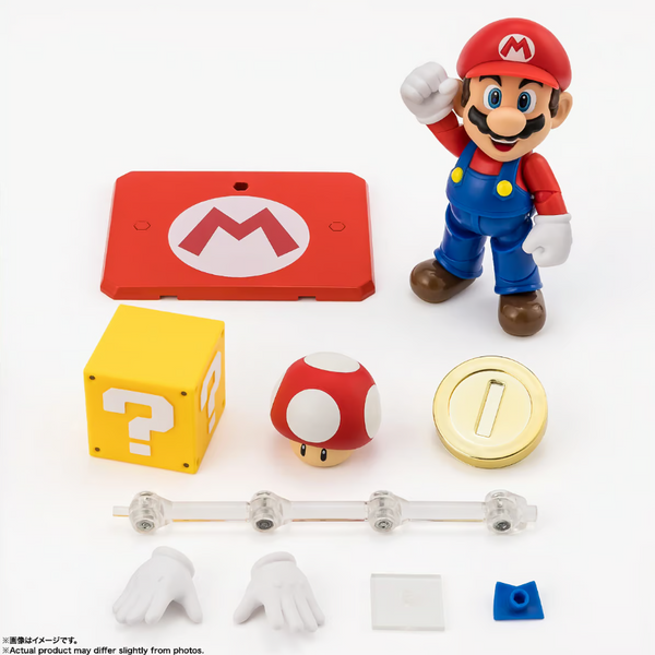 [PRE-ORDER] Bandai S.H.Figuarts MARIO [Re:PACKAGE]