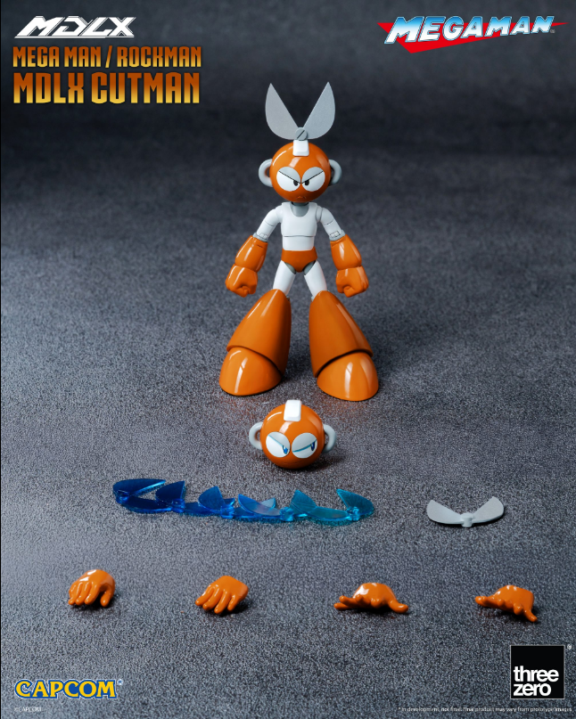[PRE-ORDER] ThreeZero Rockman / Mega Man MDLX Cutman