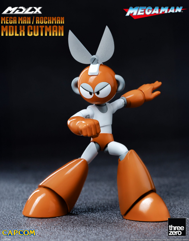 [PRE-ORDER] ThreeZero Rockman / Mega Man MDLX Cutman