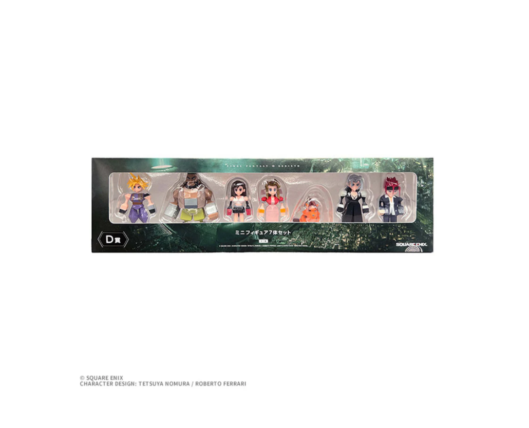 Square Enix Final Fantasy VII rebirth ichiban kuji Prize D Polygon Figures Set