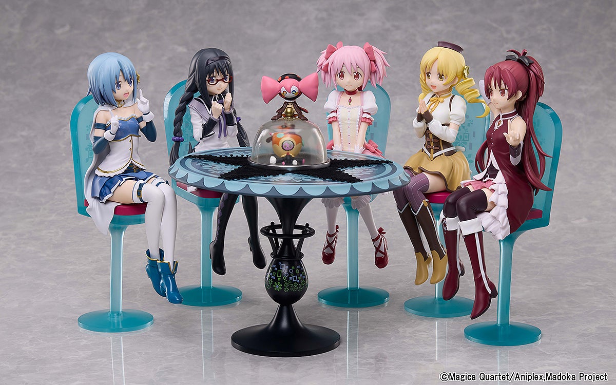 [PRE-ORDER] Aniplex Puella Magi Madoka Magica The Movie -Rebellion- Tea Party Cake Song Ver. Non Scale Figure Complete Set