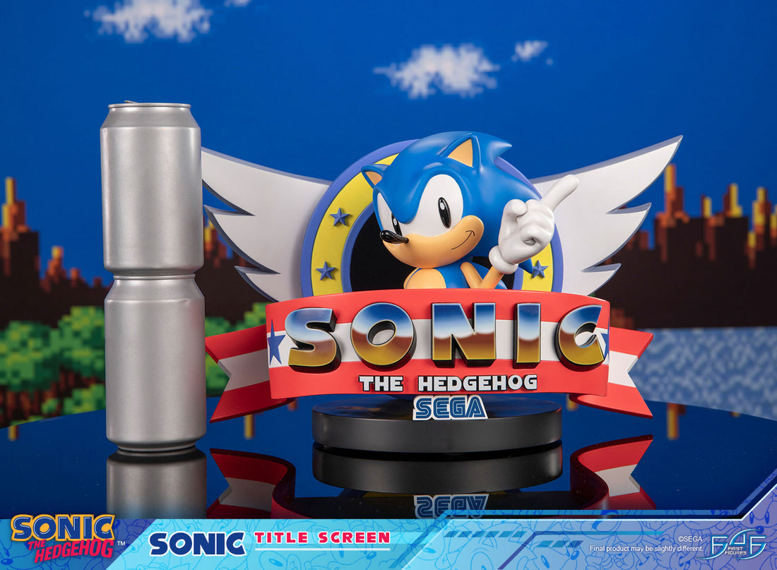 [PRE-ORDER] First 4 Figures Sonic The Hedgehog - Sonic Title Screen