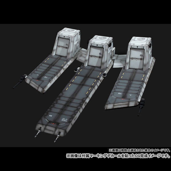 [PRE-ORDER] Megahouse Realistic Model Series： MOBILE SUIT GUNDAM UNICORN (1/144 HG Series) Nahel Argama catapult deck (UC ver.)