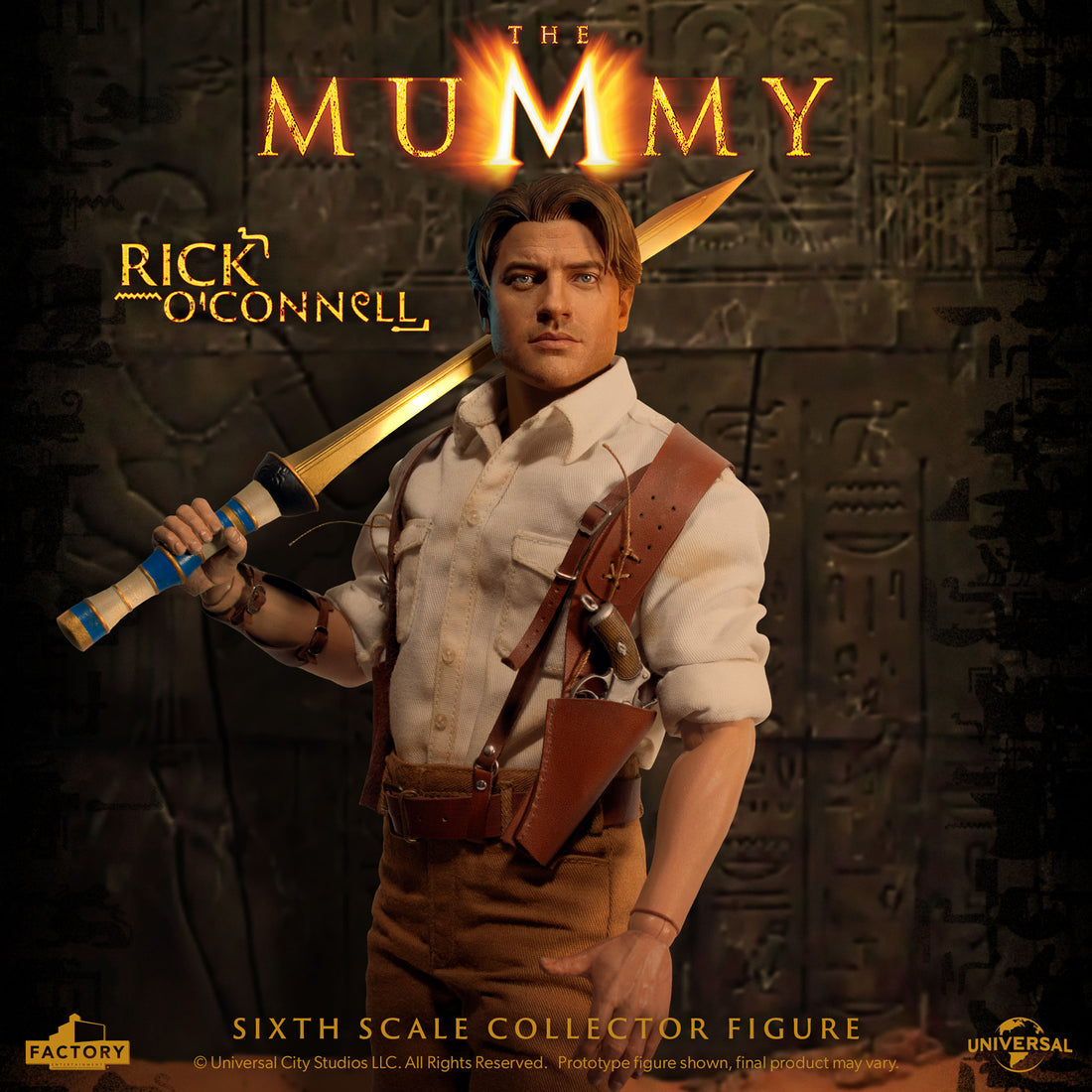[PRE-ORDER] FACTORY ENTERTAINMENT The Mummy | Rick O'Connell Sixth Scale Figure