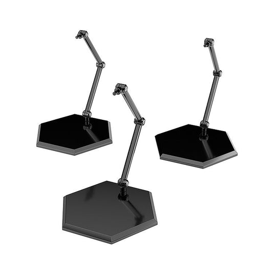 [PRE-ORDER] Good Smile Company The Simple Stand x3 Black (for Figures & Models) Hex Type