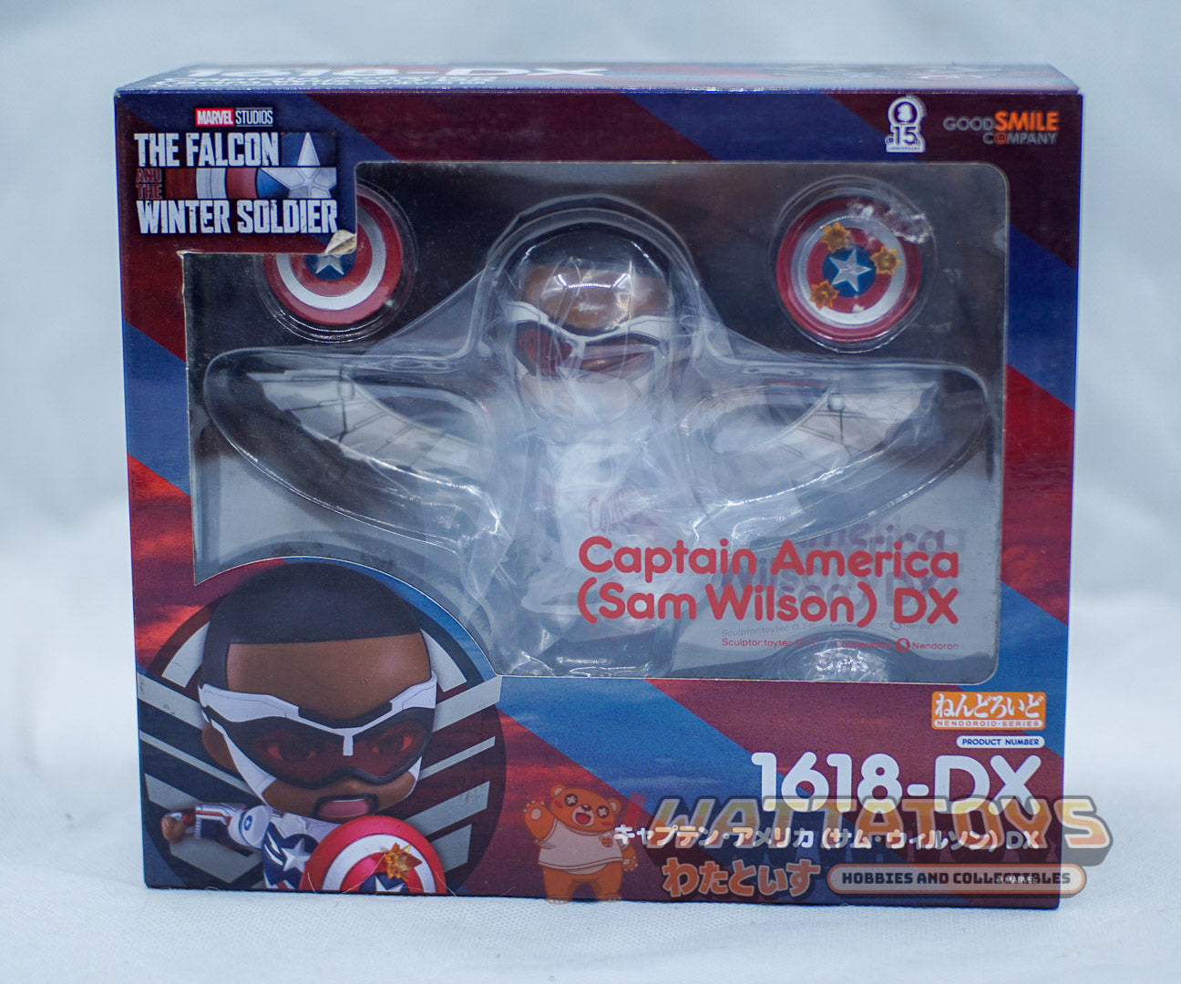 Nendoroid 1618DX The Falcon and the Winter Soldier - Captain America (Sam Wilson) DX