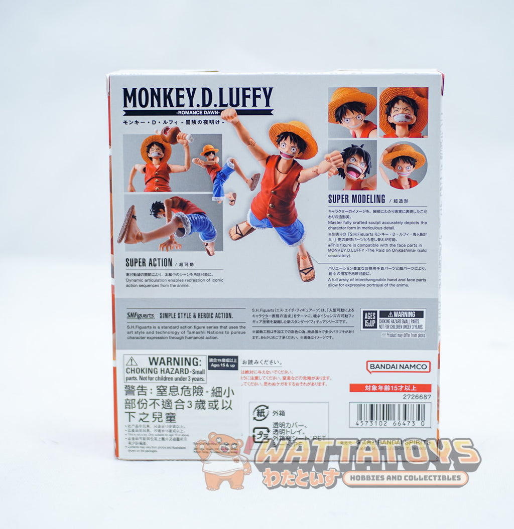 BANDAI S.H.Figuarts One Piece - Monkey D Luffy Romance Dawn
