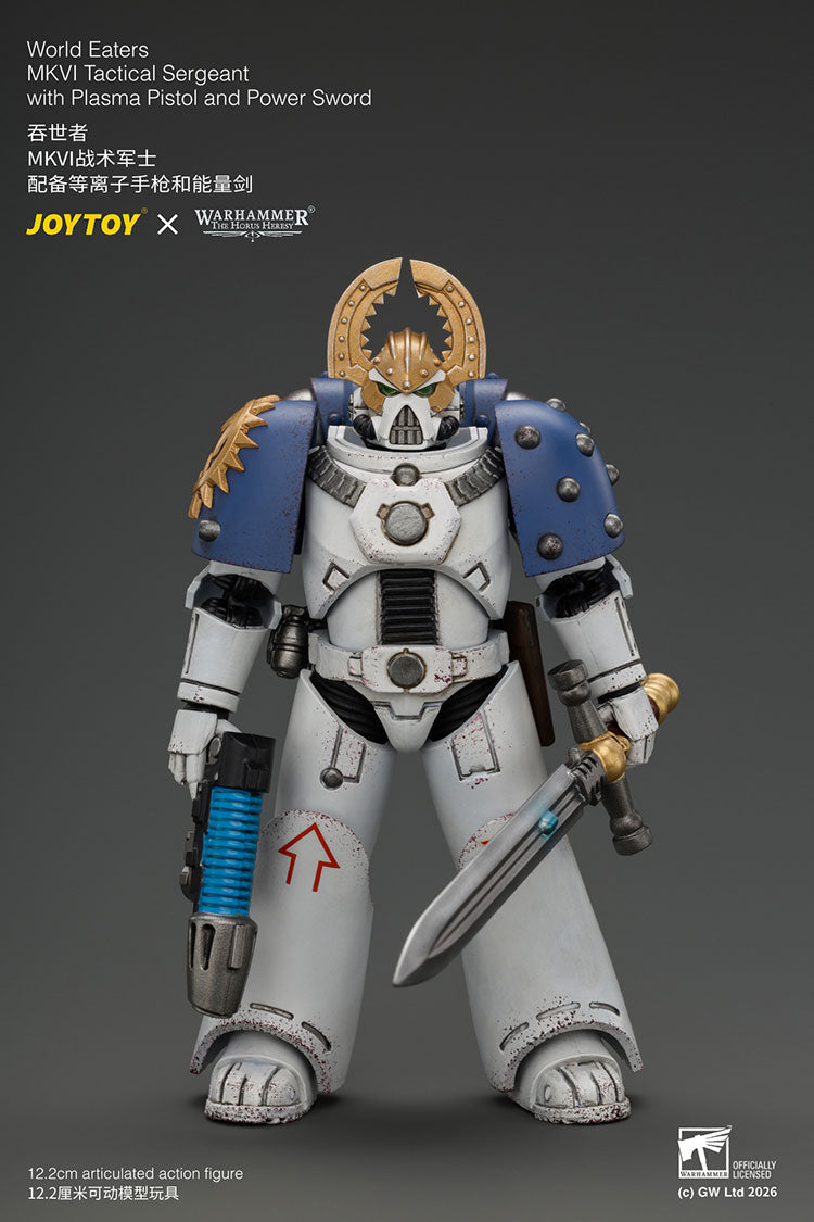 [PRE-ORDER] JoyToy World Eaters MKVI Tactical Sergeant with Plasma Pistol and Power Sword
