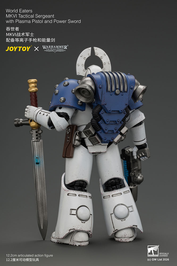 [PRE-ORDER] JoyToy World Eaters MKVI Tactical Sergeant with Plasma Pistol and Power Sword