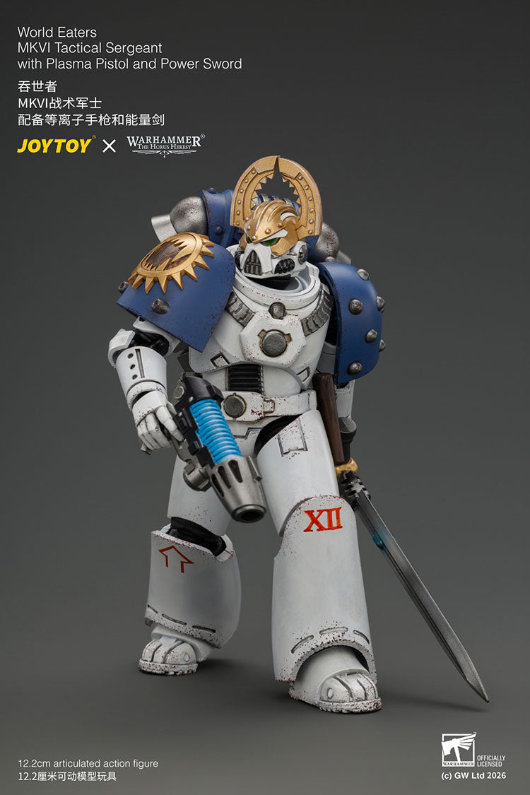 [PRE-ORDER] JoyToy World Eaters MKVI Tactical Sergeant with Plasma Pistol and Power Sword