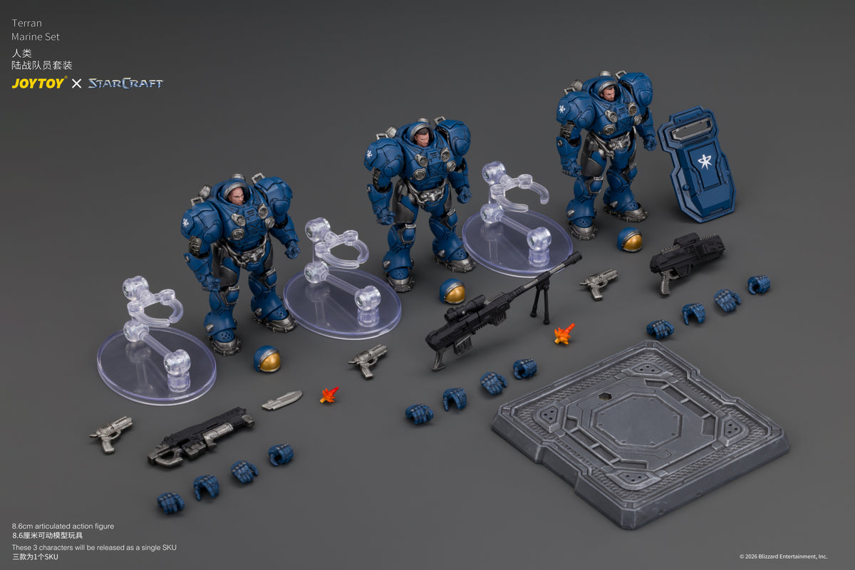 [PRE-ORDER] JoyToy Terran Marine Set