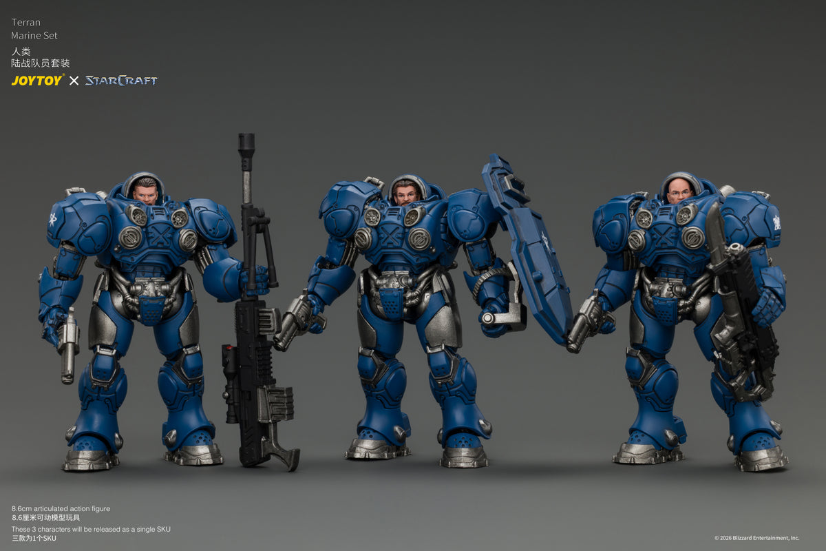 [PRE-ORDER] JoyToy Terran Marine Set