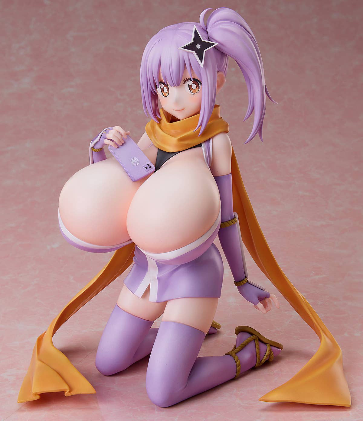 [PRE-ORDER] A･DIMENSION A Ninja and an Assassin Under One Roof Diecut Sticker  Satoko Kusagakure Huge‑Breasted Ver. 1/4 Complete Figure
