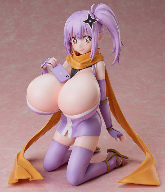 [PRE-ORDER] A･DIMENSION A Ninja and an Assassin Under One Roof Diecut Sticker  Satoko Kusagakure Huge‑Breasted Ver. 1/4 Complete Figure