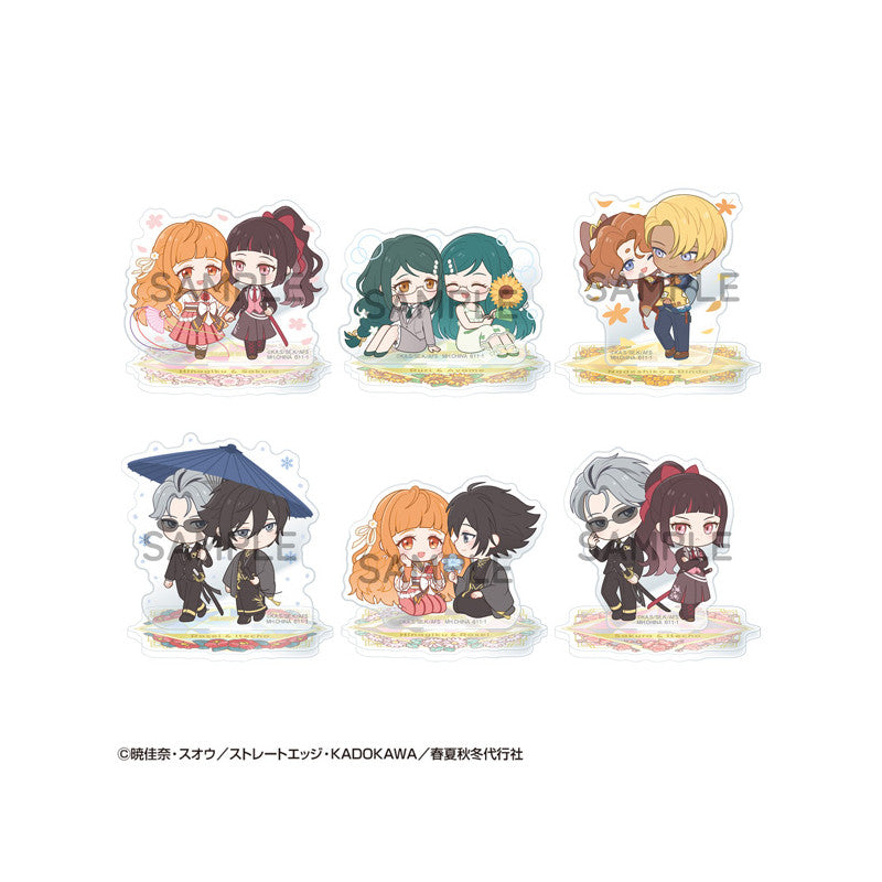 [PRE-ORDER] Megahouse SET OF 6 - Acrylic Stand Buddycolle Agents of the Four Seasons ： Dance of Spring