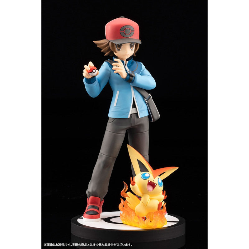 [PRE-ORDER] Kotobukiya Pokemon TOUYA with VICTINI ARTFX J STATUE