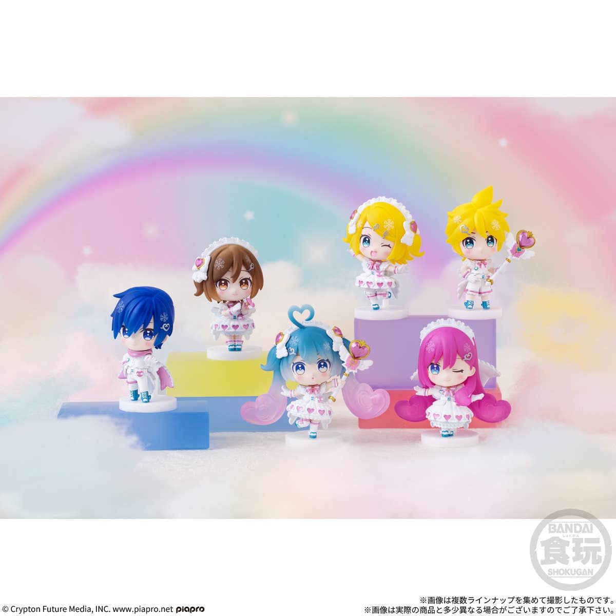 [PRE-ORDER] Bandai BOX OF 8 - SNOW MIKU 2027 COLLECTION W/O GUM