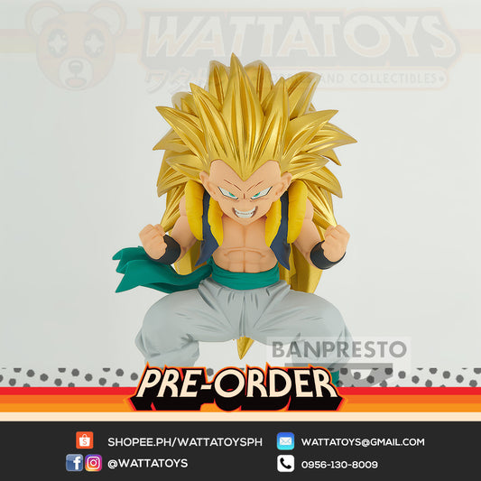 PRE ORDER- BANPRESTO -DRAGON BALL Z BLOOD OF SAIYANS-SPECIAL XVI- GOTENKS