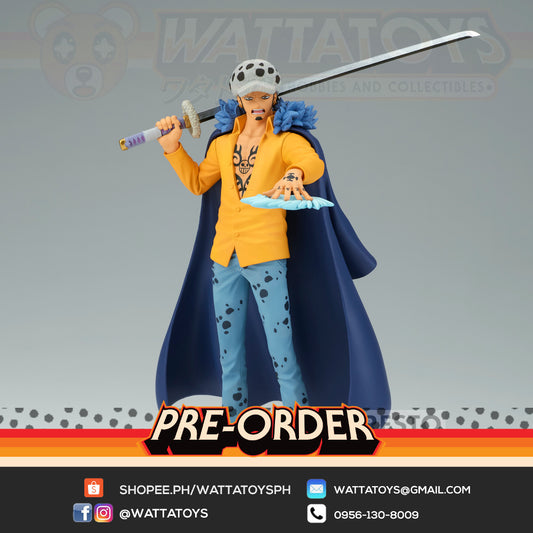 PRE ORDER- BANPRESTO ONE PIECE DXF～THE GRANDLINE SERIES～EXTRA TRAFALGAR LAW