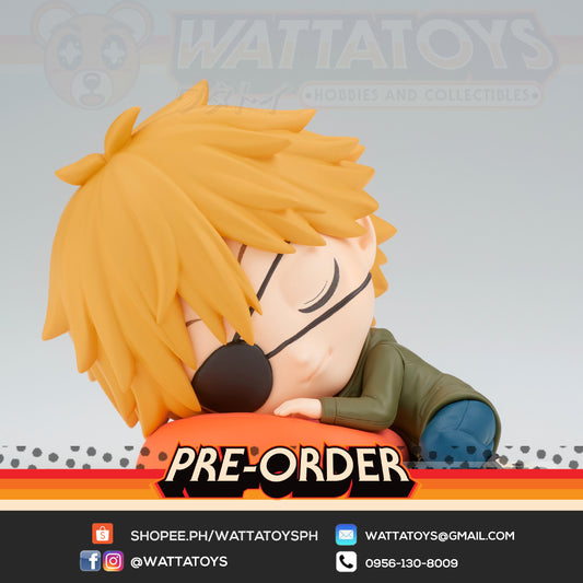 PRE ORDER- BANPRESTO - CHAINSAW MAN Q POSKET SLEEPING-DENJI-