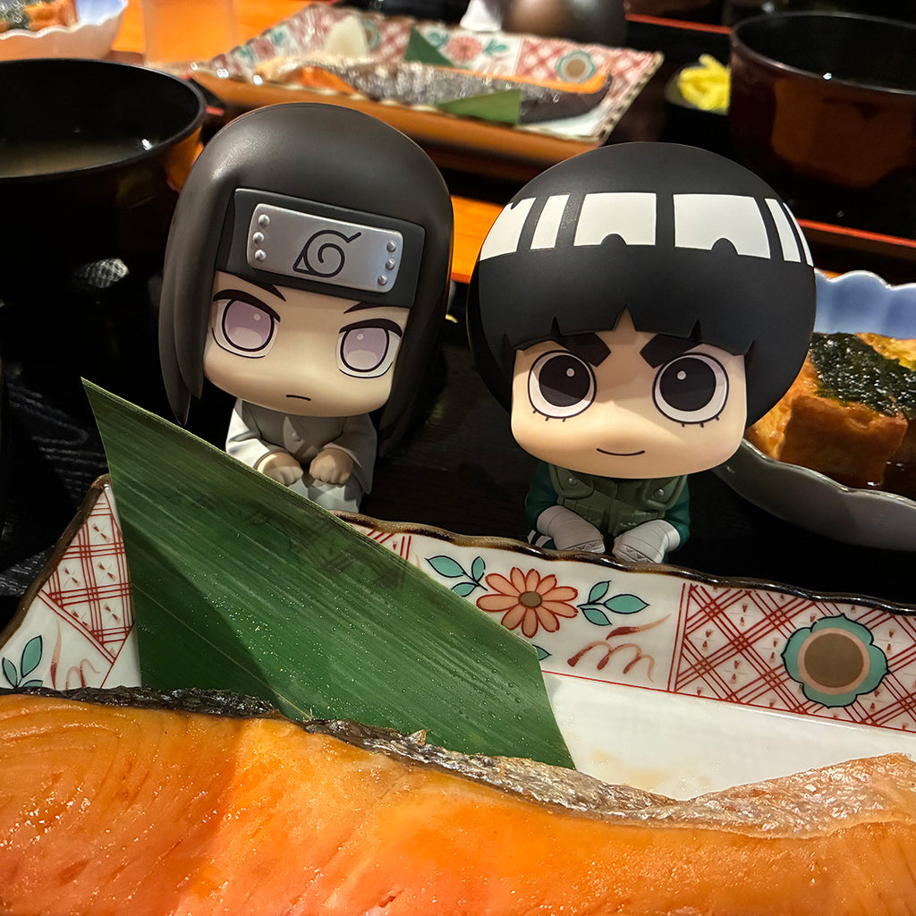 [PRE-ORDER] Megahouse Lookup NARUTO Shippuden Rock Lee & Neji Hyuga set [with gift]