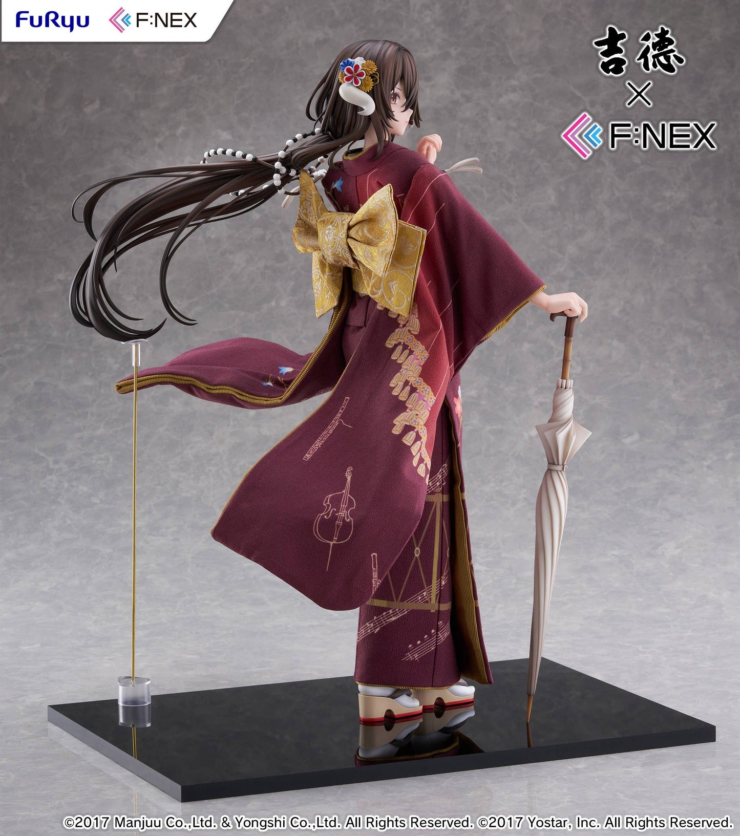 [PRE-ORDER] FURYU Mikasa blue flower komachi ver -Japanese Doll- 1/4 Scale Figure