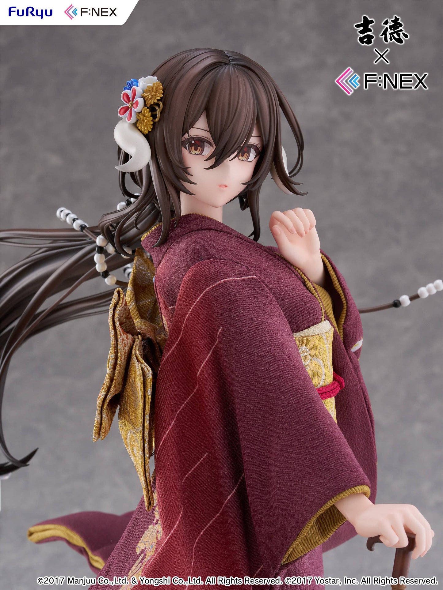 [PRE-ORDER] FURYU Mikasa blue flower komachi ver -Japanese Doll- 1/4 Scale Figure