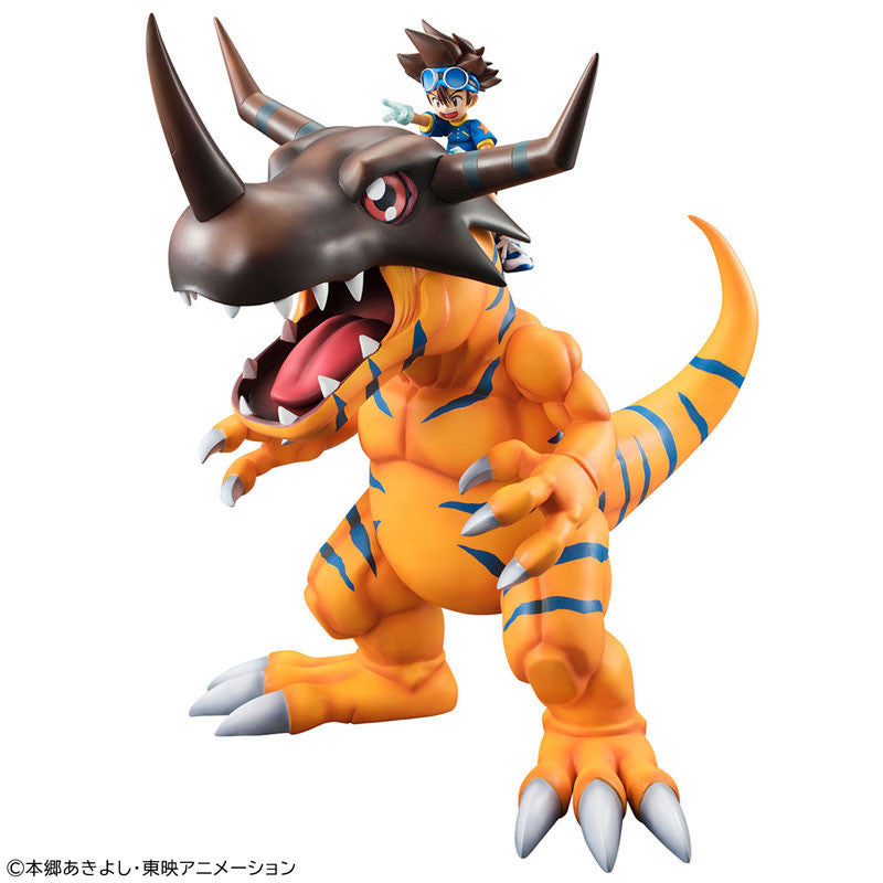 [PRE-ORDER] Megahouse Precious G.E.M. Series Digimon Adventure Greymon & Taichi Yagami  (Repeat)