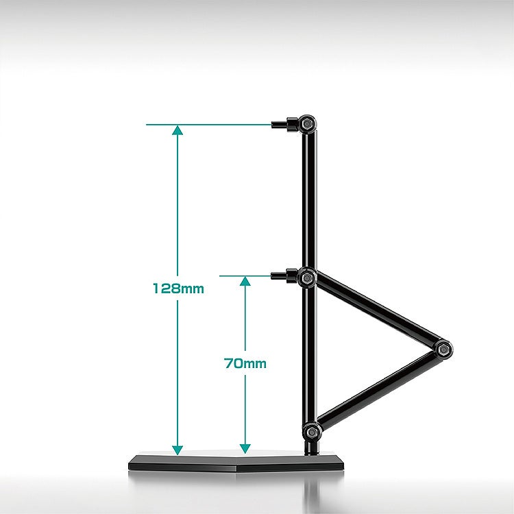 [PRE-ORDER] Good Smile Company The Simple Stand x3 Black (for Figures & Models) Hex Type
