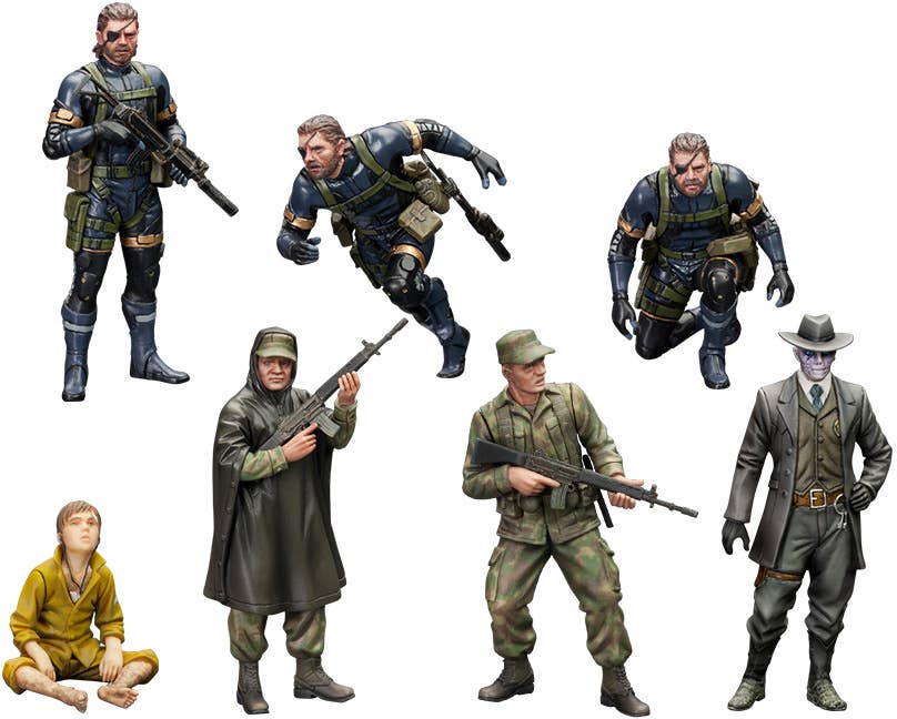 [PRE-ORDER] Kotobukiya METAL GEAR SOLID GROUND ZEROES Set