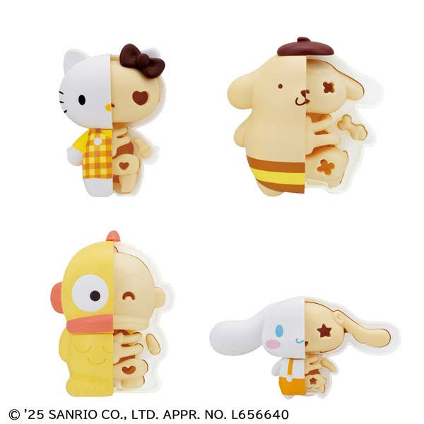 [PRE-ORDER] Megahouse BOX OF 4 - KAITAI PUZZLE FANTASY Sanrio Characters Honey Candy Mix