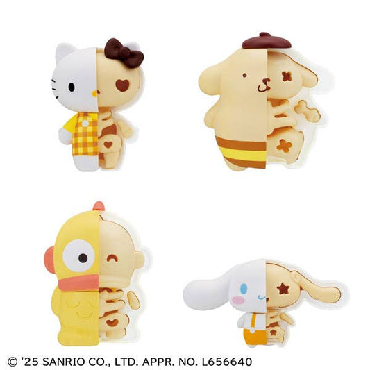 [PRE-ORDER] Megahouse BOX OF 4 - KAITAI PUZZLE FANTASY Sanrio Characters Honey Candy Mix