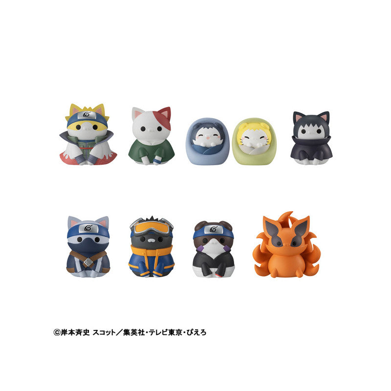 [PRE-ORDER] Megahouse MEGA CAT PROJECT NARUTO Shippuden Nyaruto! Once upon a time in Konoha village (Repeat) (BOX OF 8)