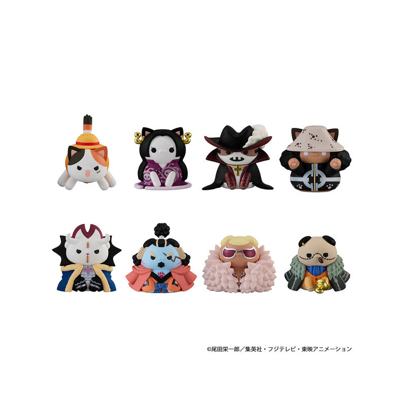 [PRE-ORDER] Megahouse MEGA CAT PROJECT ONE PIECE Nyan Piece Nyan! Luffy & the Seven Warlords of the Sea (Repeat) (BOX OF 8)
