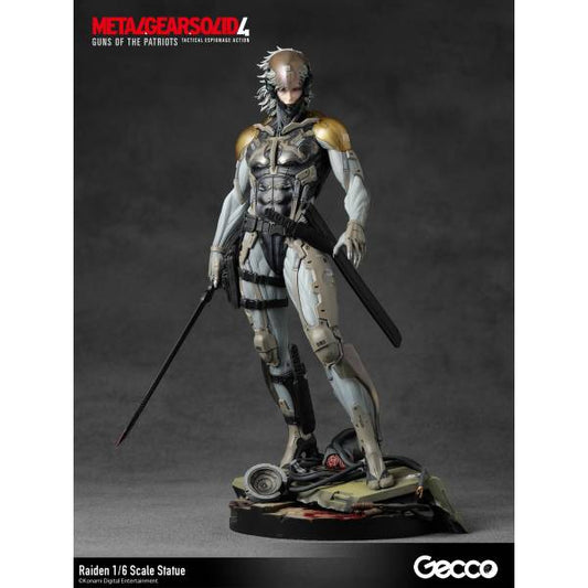 [PRE-ORDER] Gecco METAL GEAR SOLID 4 GUNS OF THE PATRIOTS, Raiden 1/6 Scale Statue