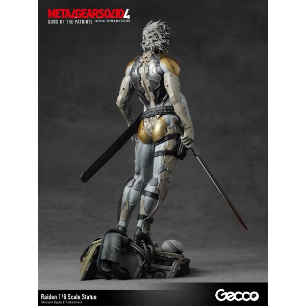 [PRE-ORDER] Gecco METAL GEAR SOLID 4 GUNS OF THE PATRIOTS, Raiden 1/6 Scale Statue