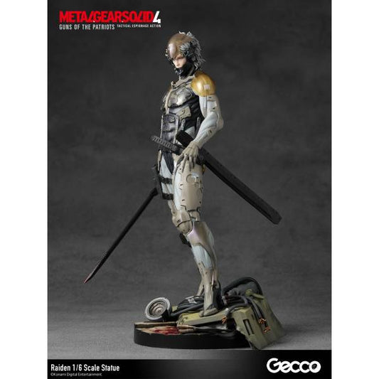 [PRE-ORDER] Gecco METAL GEAR SOLID 4 GUNS OF THE PATRIOTS, Raiden 1/6 Scale Statue